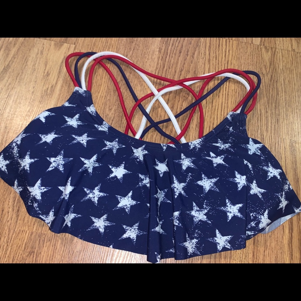 American Flag swim suit